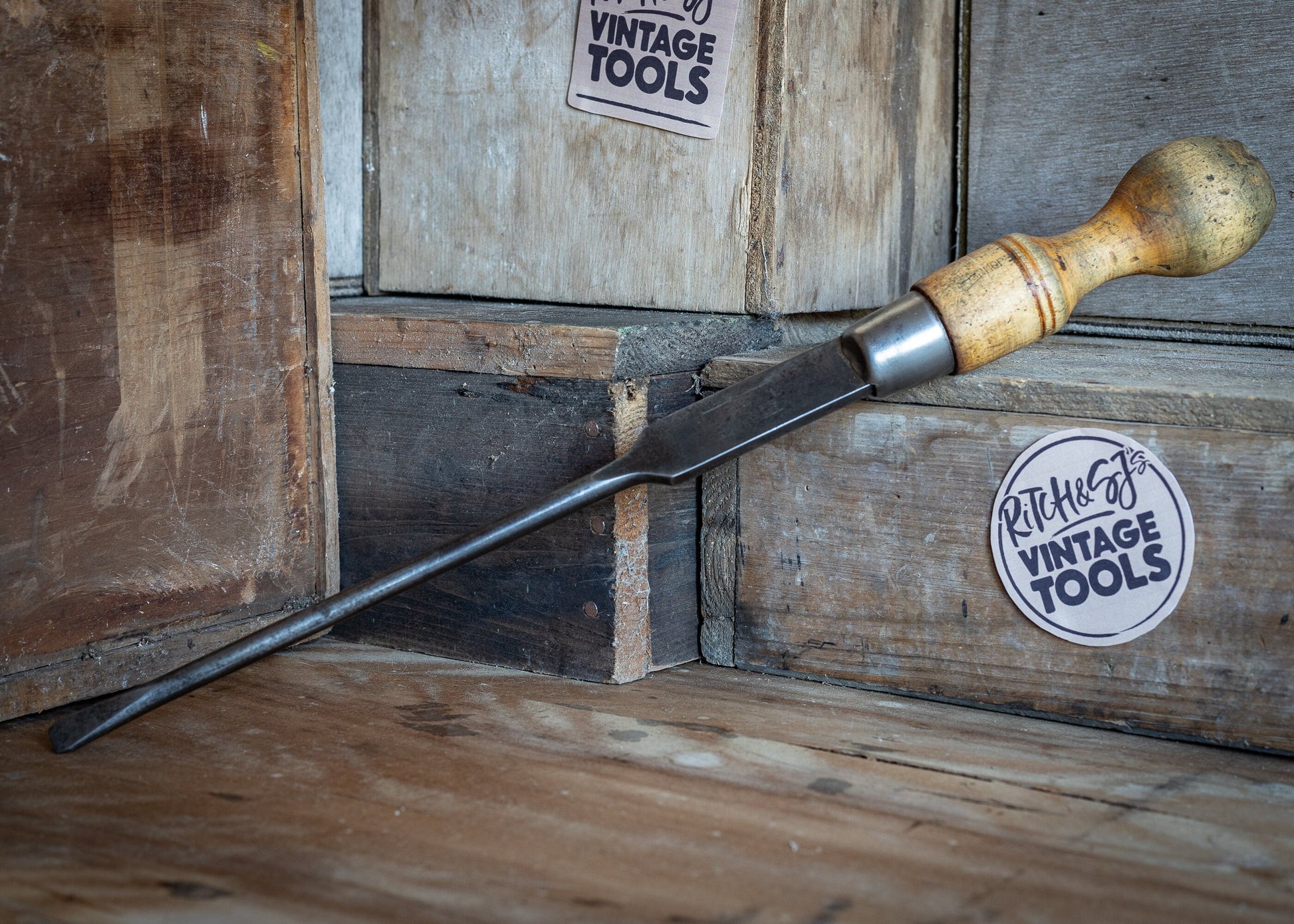 Vintage W. Marples & Sons, large 'Skidproof' turnscrew / screwdriver.