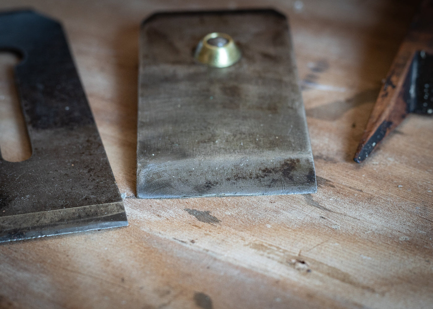 Vintage 17" wooden jack / fore plane, by A Mathieson & Son, with 2 1/4" C. Nurse blade.