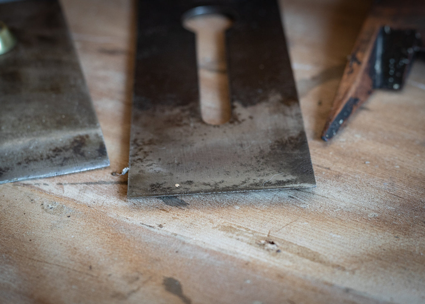 Vintage 17" wooden jack / fore plane, by A Mathieson & Son, with 2 1/4" C. Nurse blade.