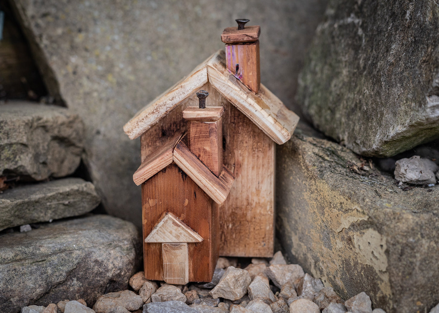 Tumbledown Town, Handmade, rustic wooden houses and scenes, unique gift for a birthday, new home, Thanksgiving, Christmas, Easter or wedding