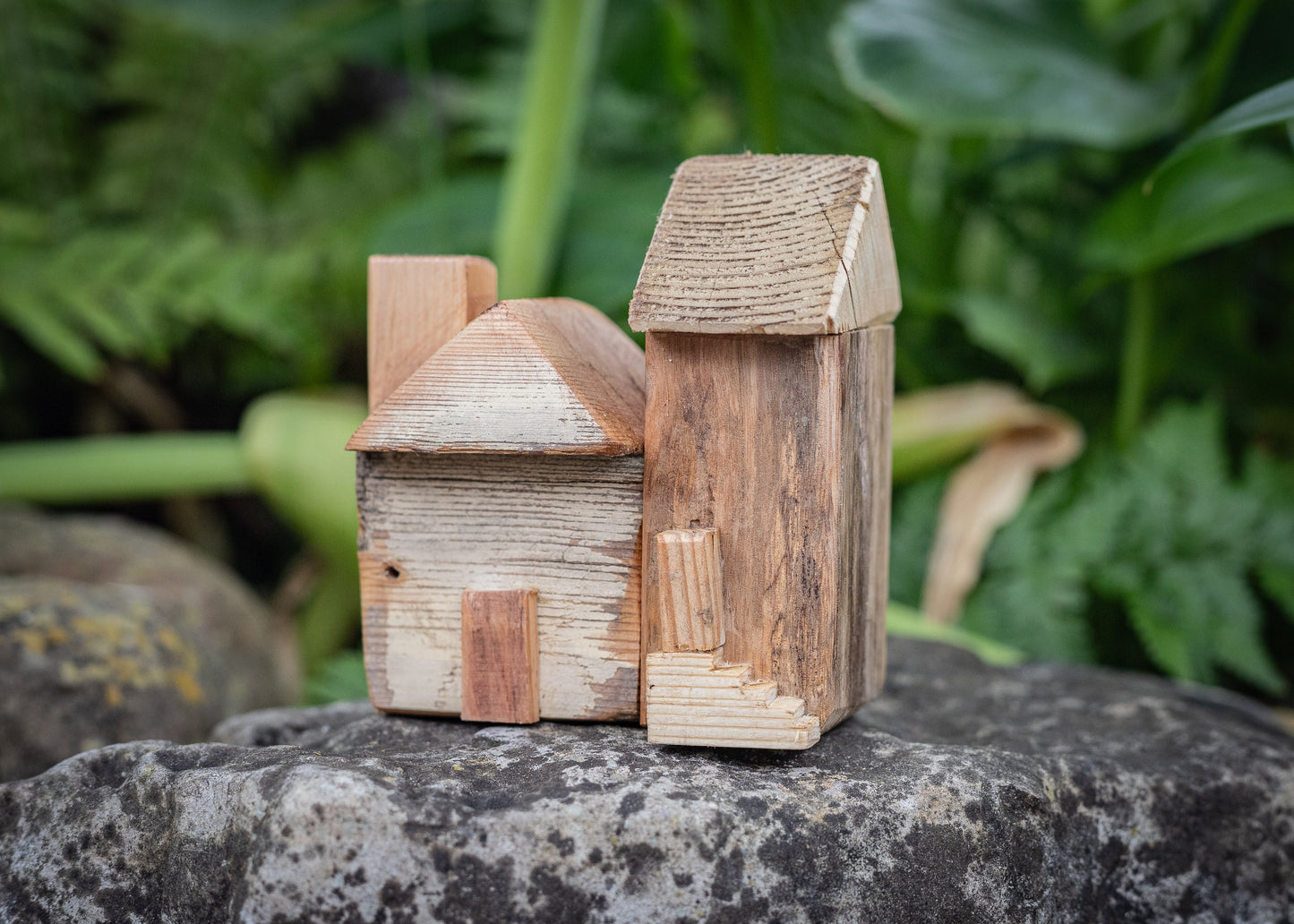 Tumbledown Town, Handmade, tiny, rustic wooden houses and scenes, unique gift for a birthday, new home, Thanksgiving, Christmas, or Easter.