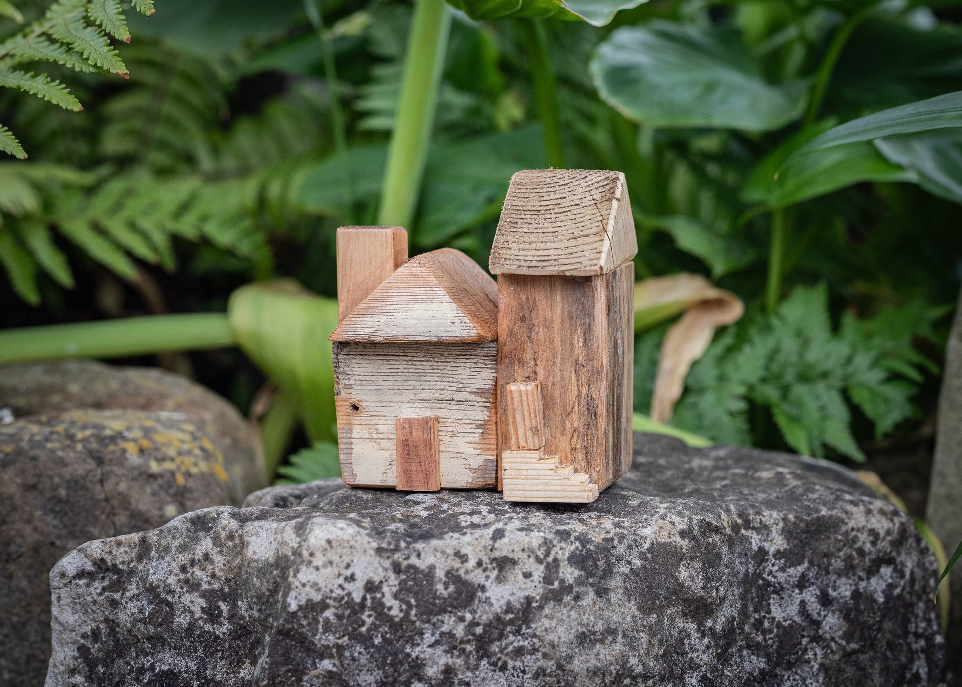 Tumbledown Town, Handmade, tiny, rustic wooden houses and scenes, unique gift for a birthday, new home, Thanksgiving, Christmas, or Easter.